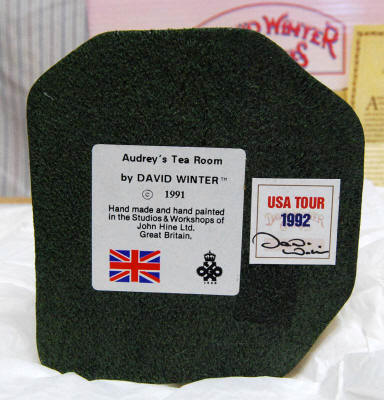 Audrey's Tea Room by David Winter