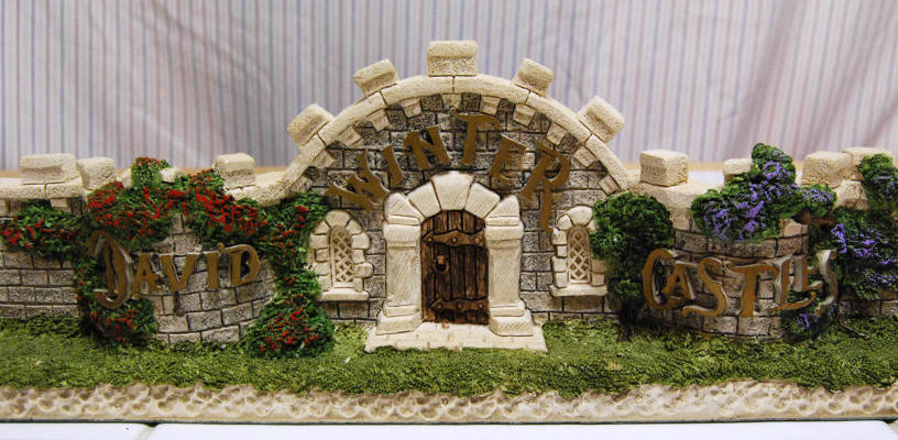 Castle Wall by David Winter