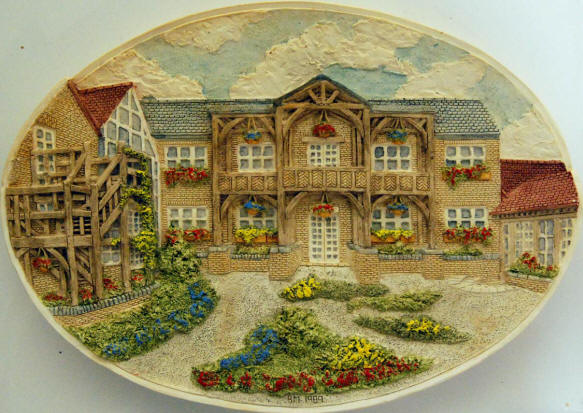 Eggars Hill oval plaque