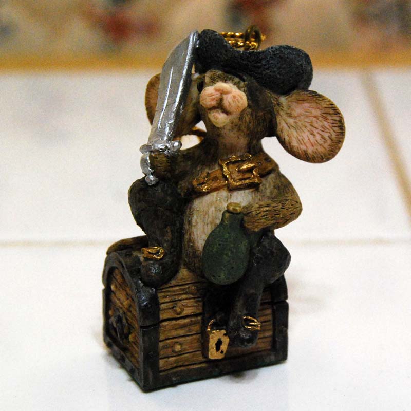 Jolly Roger Mouse Ornament