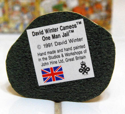 One Man Jail (Cameo) by David Winter