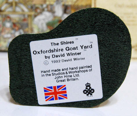 Oxforshire Goat Yard by David Winter