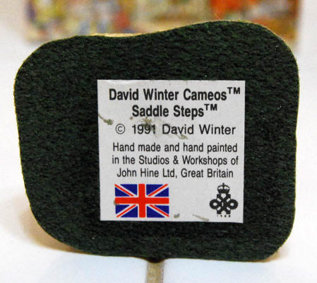 Saddle Steps (Cameo) by David Winter
