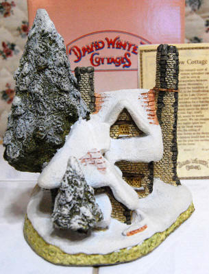 Snow Cottage by David Winter