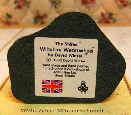 Wiltshire Waterwheel by David Winter