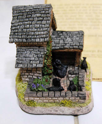 Yorkshire Sheep Fold by David Winter